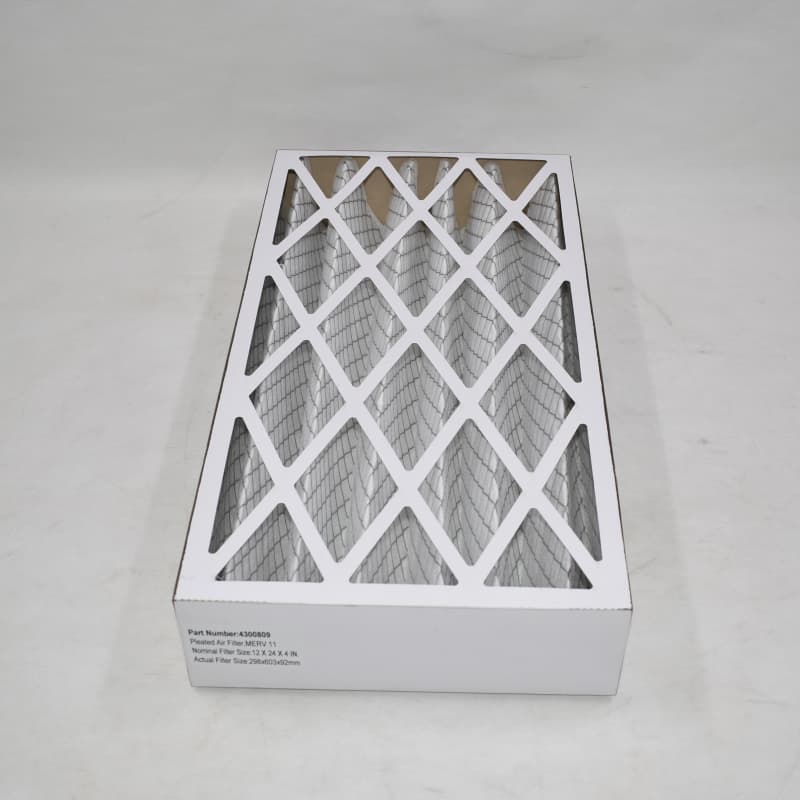 MERV 11 Pleated Air Filter 4300809 - 12x24x4 inches