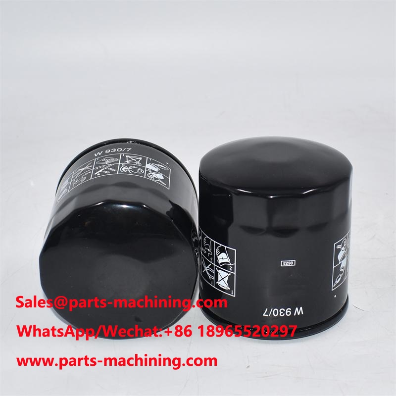 Масляный фильтр W930-7 W930/7 Mann эквивалент