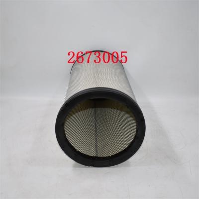 2673005 Воздушный фильтр 267-3005 Перекрестная ссылка